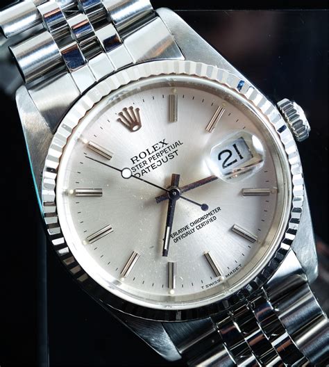 rolex datejust oyster perpetual cinturino jubilee